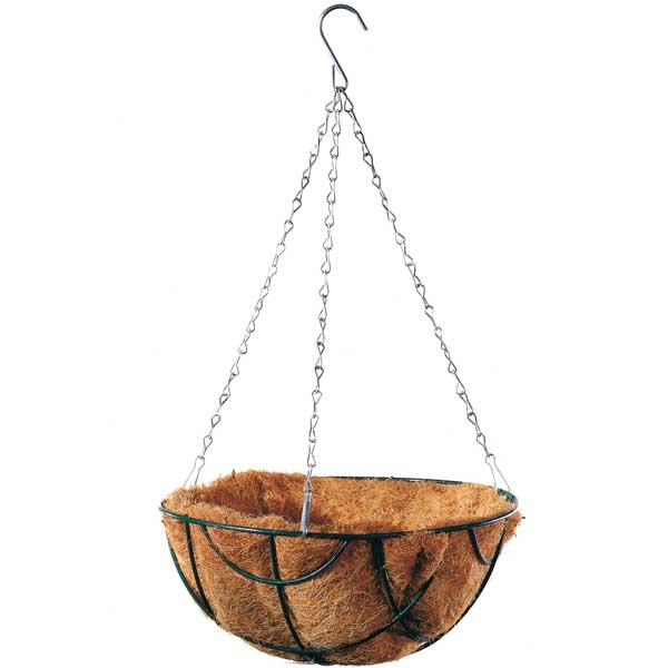 Basket-Kokos-21135 Hanging Basket mit Kokoseinsatz