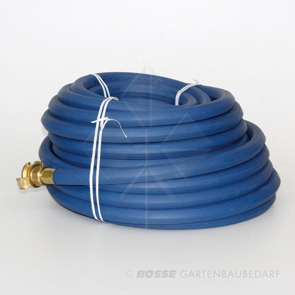 Schlauch Vollgummi Blau