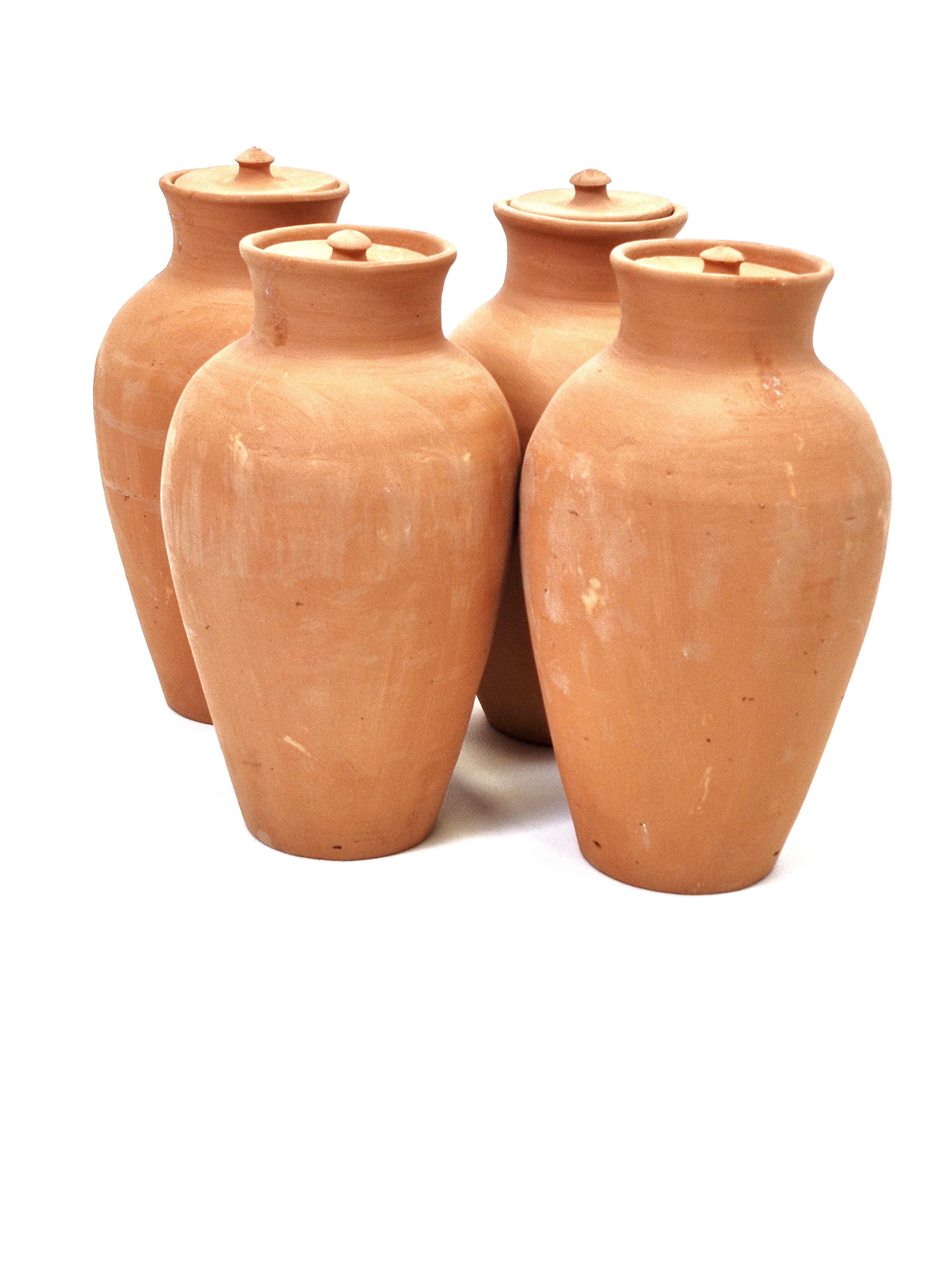 11000AKop 4er Pack Olla Bewässerung Tongefäß 4 Liter