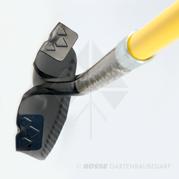Scharfe Spatenschaufel mit Fiberglasstiel