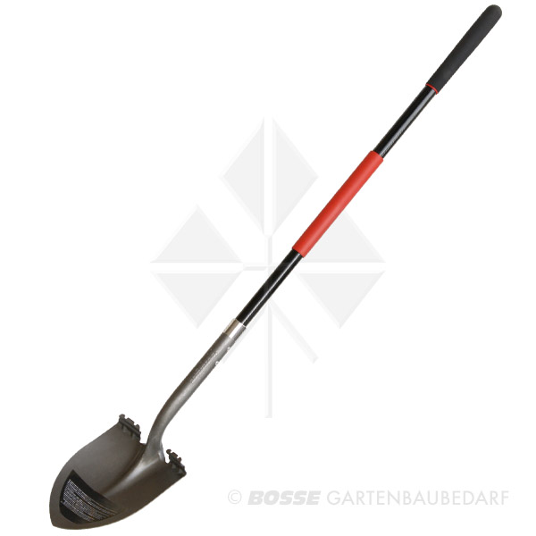 Schwanenhalsschaufel mit ovalem Fiberglasstiel