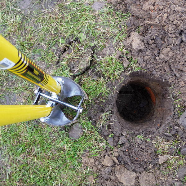 Seymour-Lochspaten-Loch