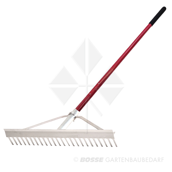 Langer Planierrechen aus Aluminium