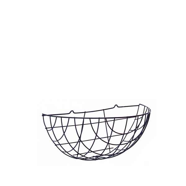 12108-Wandkorb Wandkorb halbrund