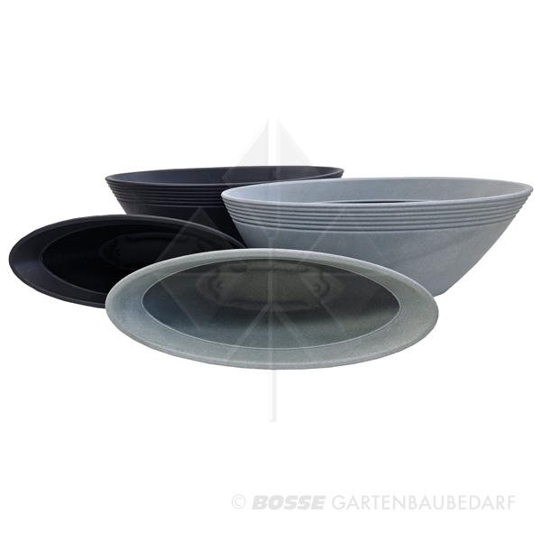 Jardiniere COMO 48cm anthrazit