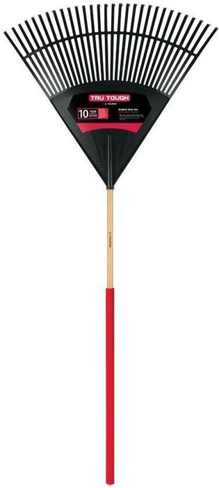 10461 Laubrechen extra breit Holzstiel