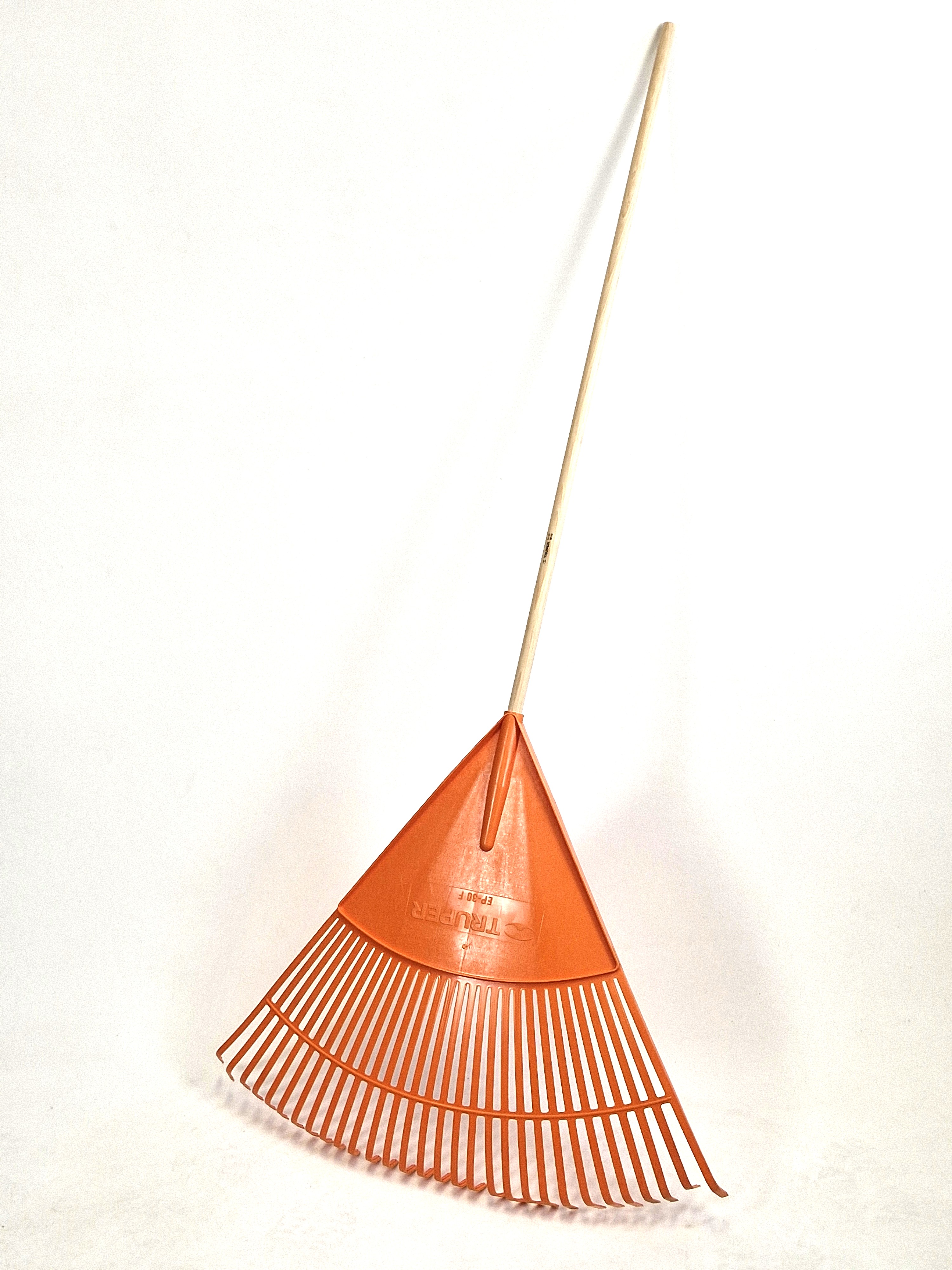 Laubrechen extra breit Holzstiel