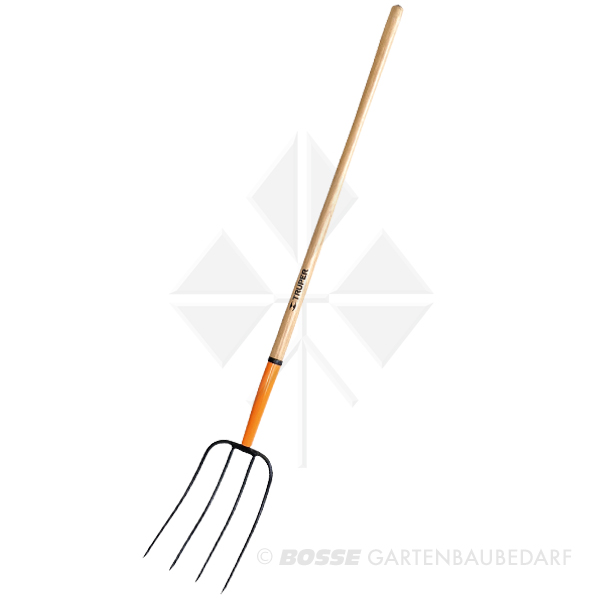 Dunggabel  4 Z.mit Holzstiel