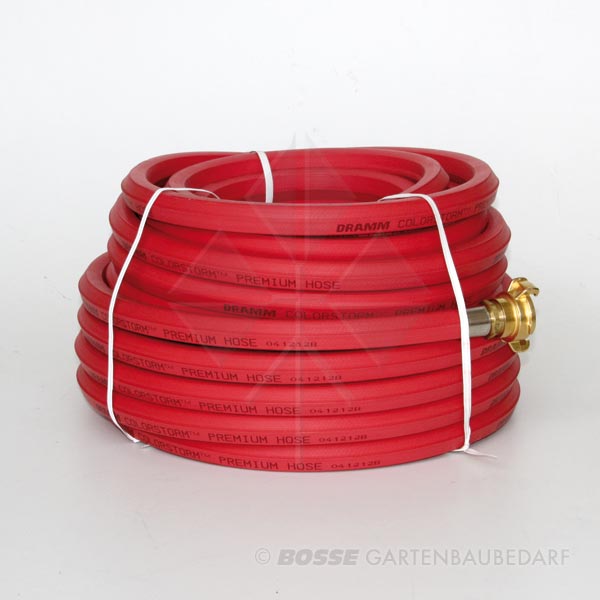 Schlauch Vollgummi Rot